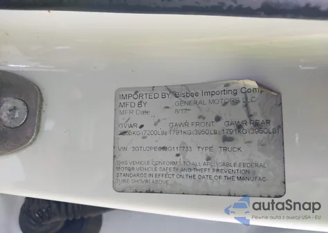 2018 GMC Sierra 1500 Denali из США, поврежденный, VIN 3GTU2PEC6JG117733